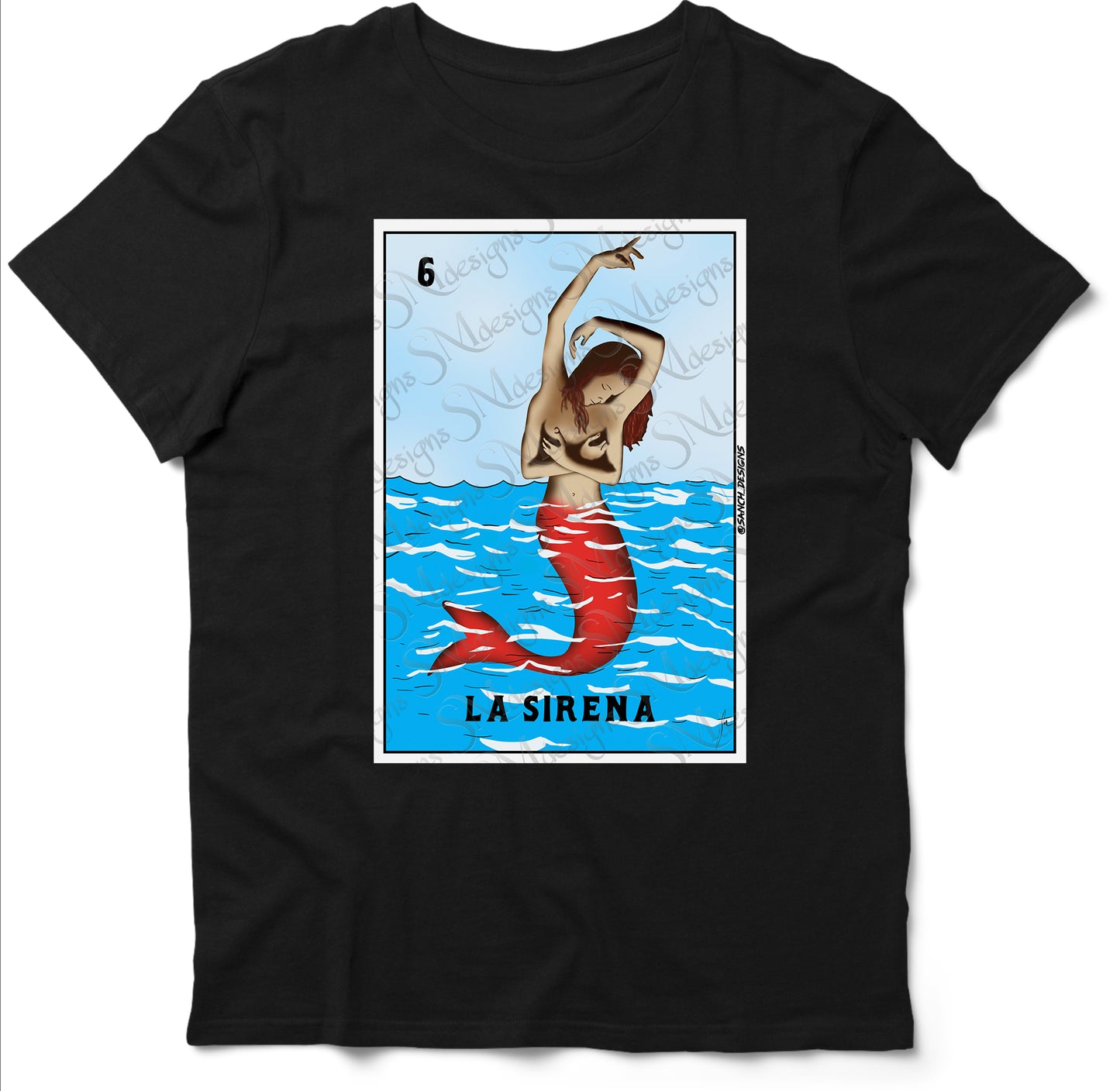 La Sirena/Maná Mashup Short-Sleeve Unisex T-Shirt