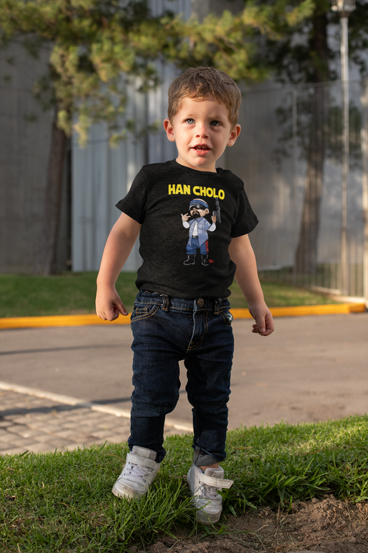 Han Cholo Estar Guars Toddler Short Sleeve Tee