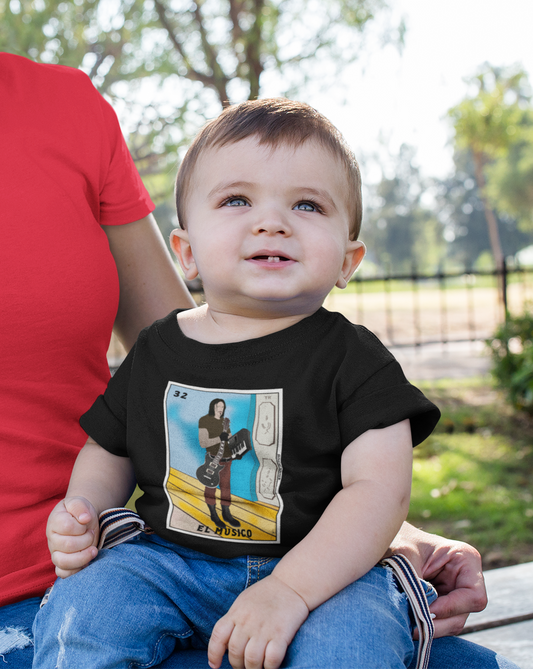 EL Musico/Trent mashup Baby Jersey Short Sleeve Tee