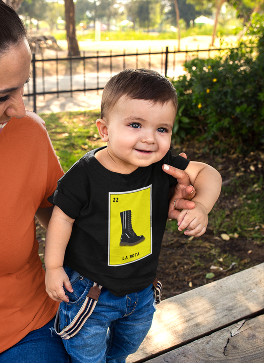 La Bota/Dr. M Mashup Baby Jersey Short Sleeve Tee