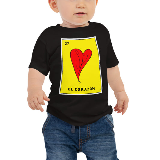 El Corazon/Pumpkins mashup Baby Jersey Short Sleeve Tee