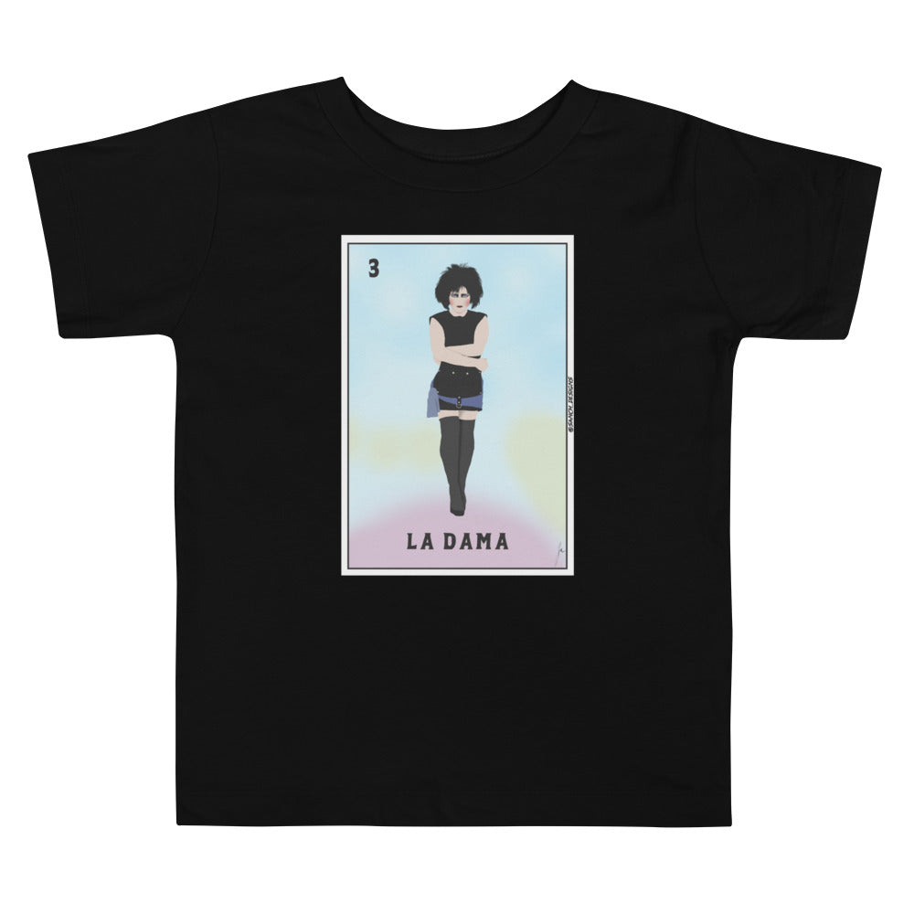 La Dama/Siouxsie Mashup Toddler Short Sleeve Tee