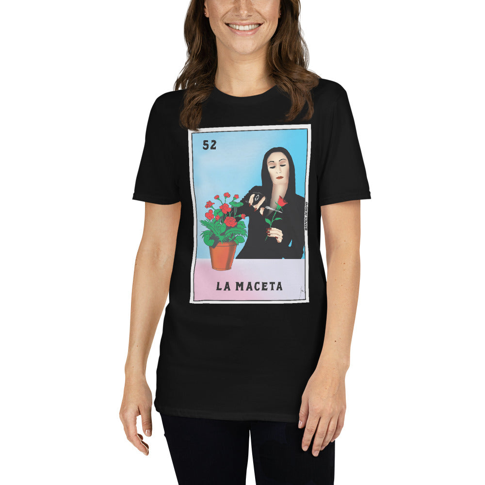 La Maceta/Morticia Mashup Short-Sleeve Unisex T-Shirt