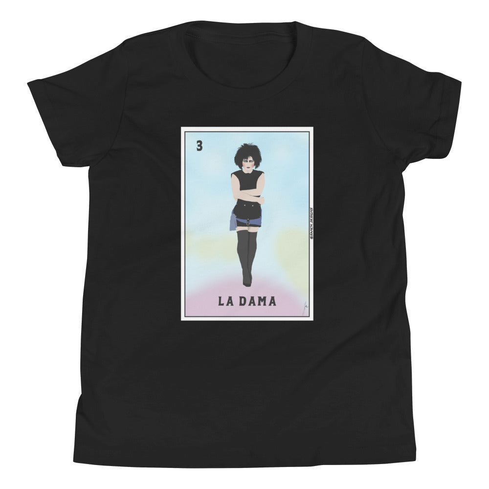 La Dama/Siouxsie Mashup Youth Short Sleeve T-Shirt