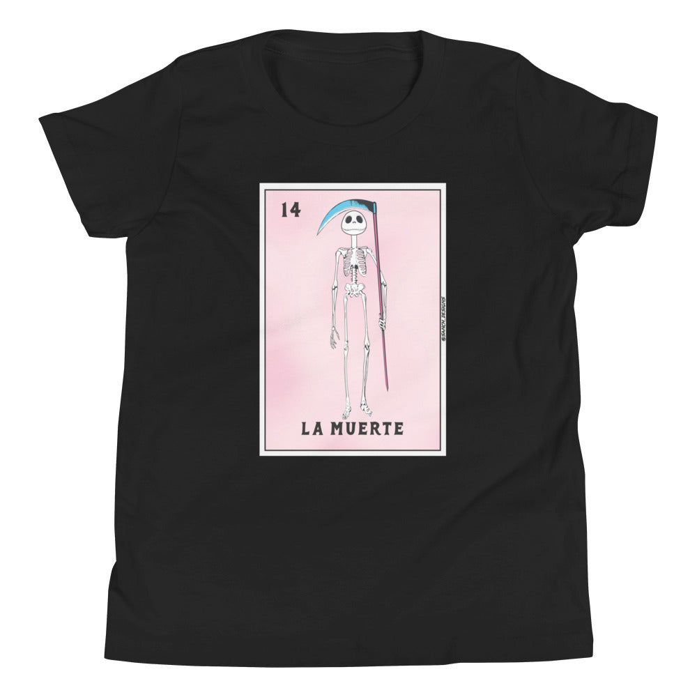 La Muerte/Jack Mashup Youth Short Sleeve T-Shirt