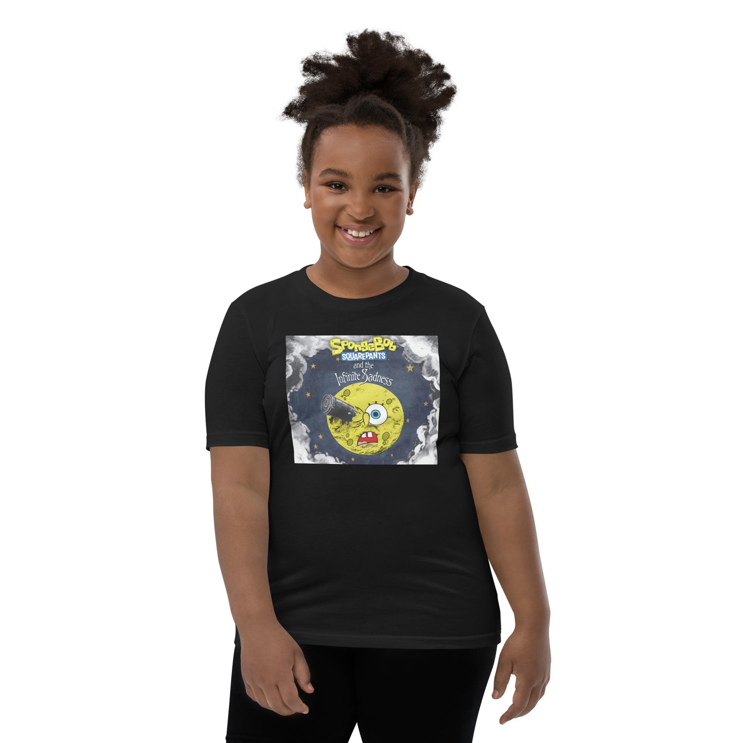 Spongebob/Pumpkins Mashup Youth Short Sleeve T-Shirt