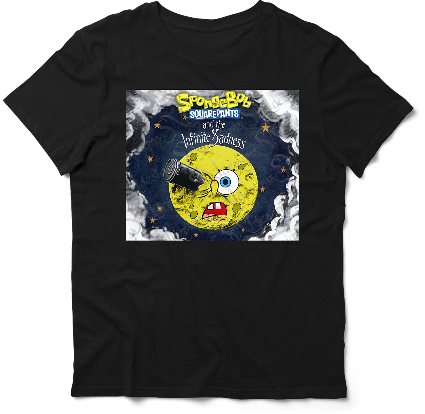 Spongebob/Pumpkins Mashup Short-Sleeve Unisex T-Shirt