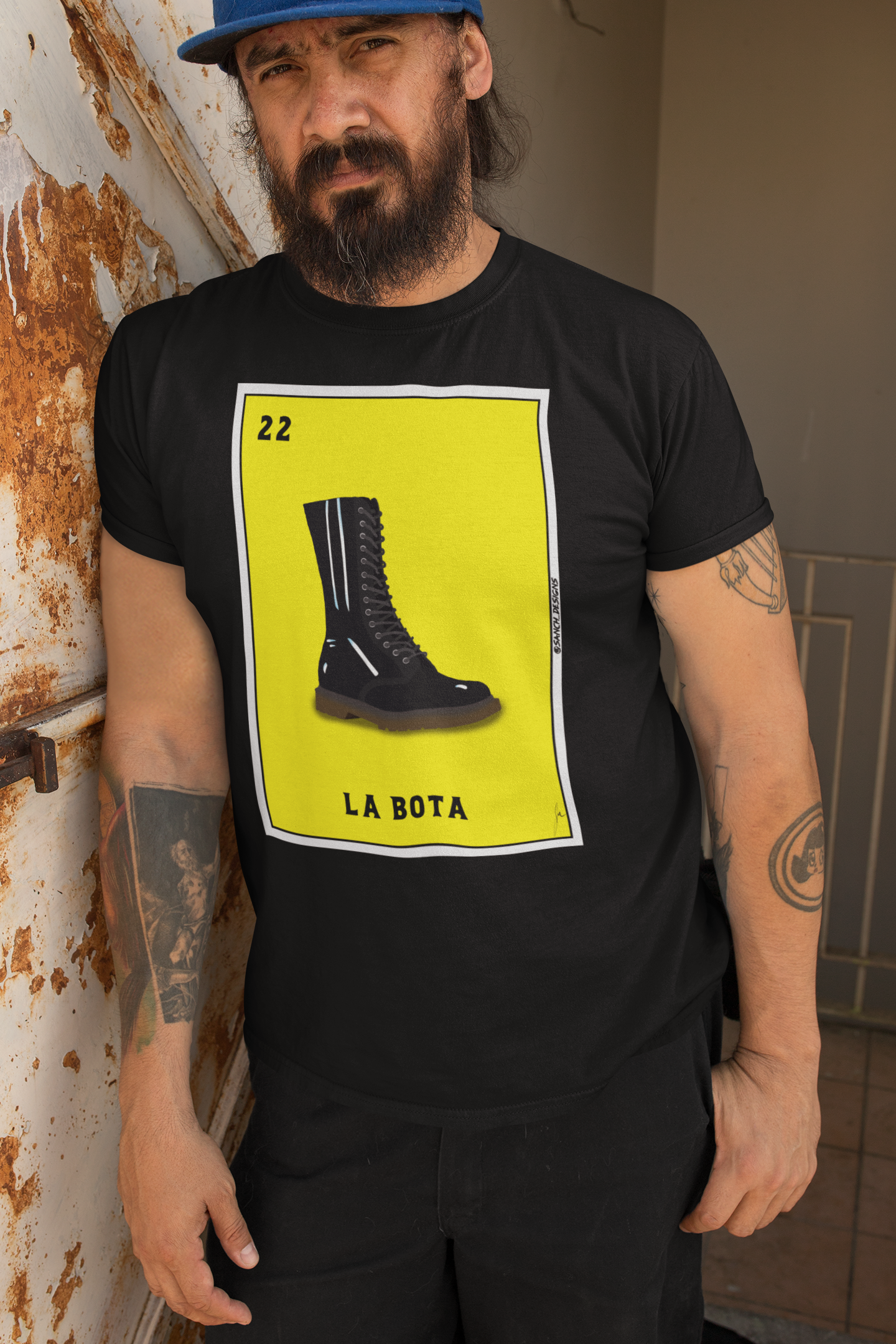 La Bota/Dr. M Mashup Short-Sleeve Unisex T-Shirt
