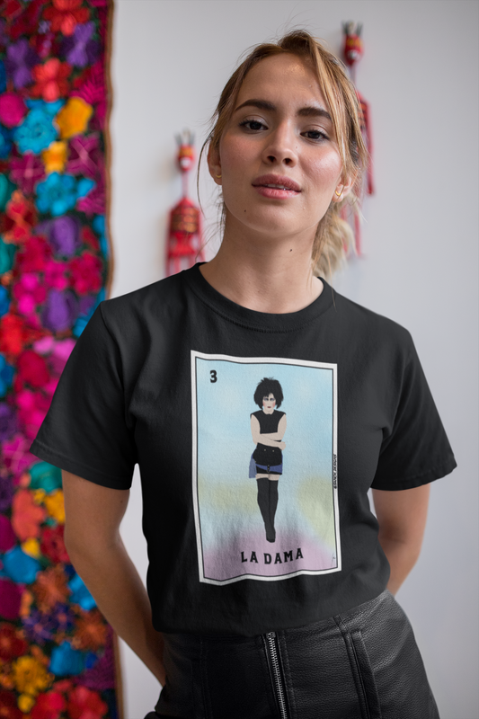La Dama/Siouxsie Mashup Short-Sleeve Unisex T-Shirt