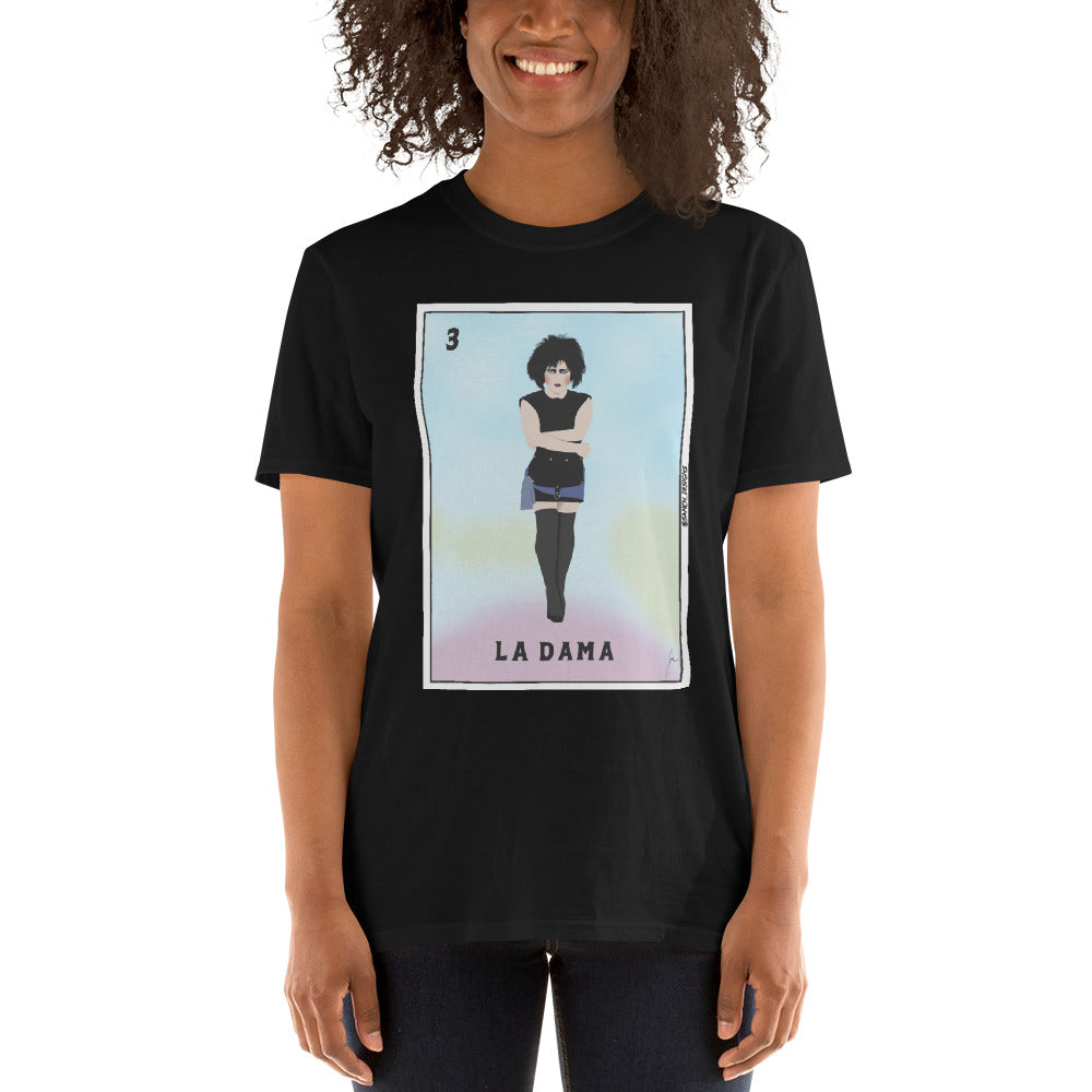– Dama/Siouxsie La Mashup T-Shirt Unisex smdesigns1981 Short-Sleeve