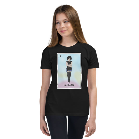 La Dama/Siouxsie Mashup Youth Short Sleeve T-Shirt