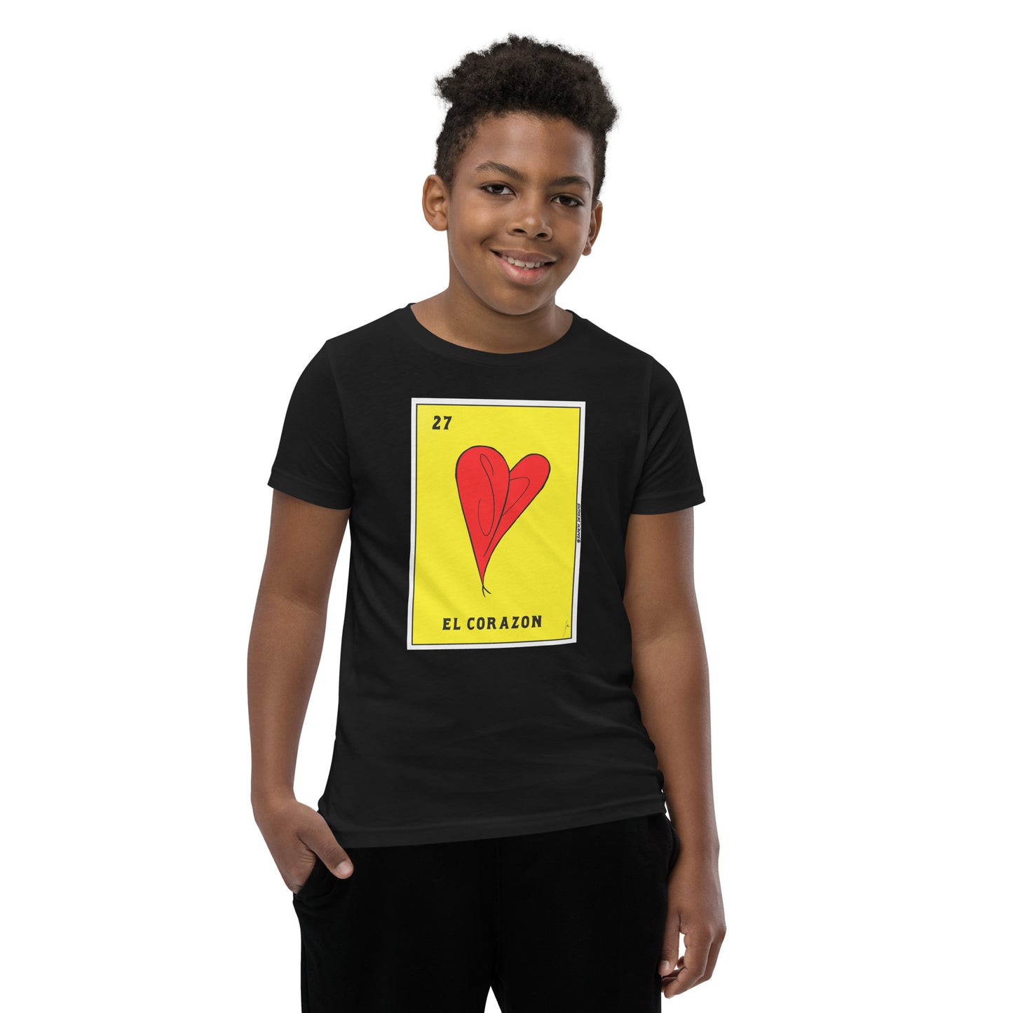 El Corazon/Pumpkins mashup Youth Short Sleeve T-Shirt