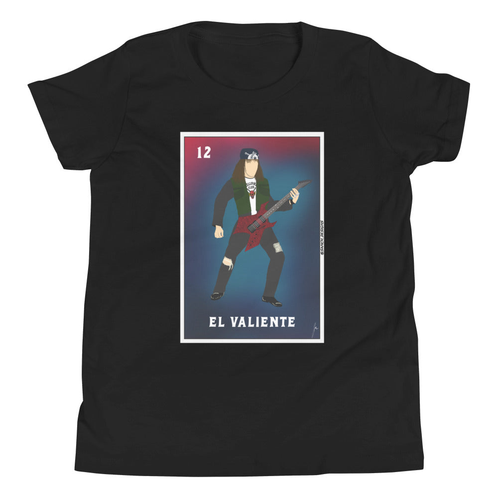 Youth Eddie Munson/EL Valiente Mashup Short-Sleeve Unisex T-Shirt